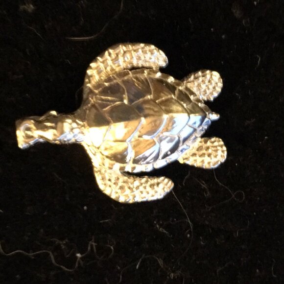 Loggerhead Turtle Pendant in Sterling Silver - Picture 4 of 4